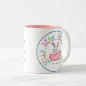 Jelly Bean Taste Tester Tweekleurige Koffiemok (Voorkant rechts)