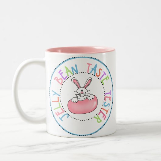 Jelly Bean Taste Tester Tweekleurige Koffiemok (Links)