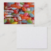 Jelly Bean Visitekaartje (Voorkant / Achterkant)