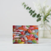 Jelly Bean Visitekaartje (Staand voorkant)