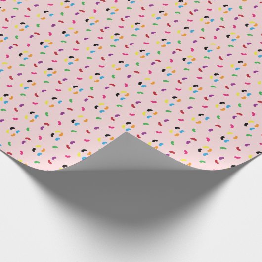 Jelly Bean Wrapping Paper Cadeaupapier (Hoek)
