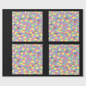 Jelly Bean wrapping papier (Vlak)