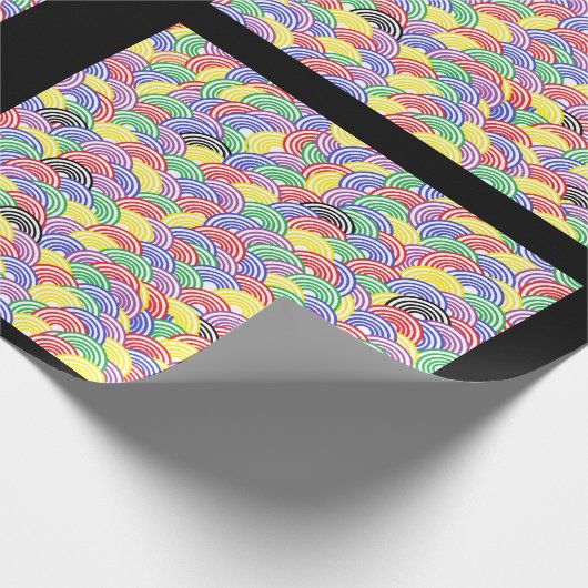 Jelly Bean wrapping papier (Hoek)