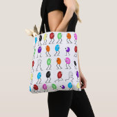 Jelly Beans Allover Canvas tas (Dichtbij)