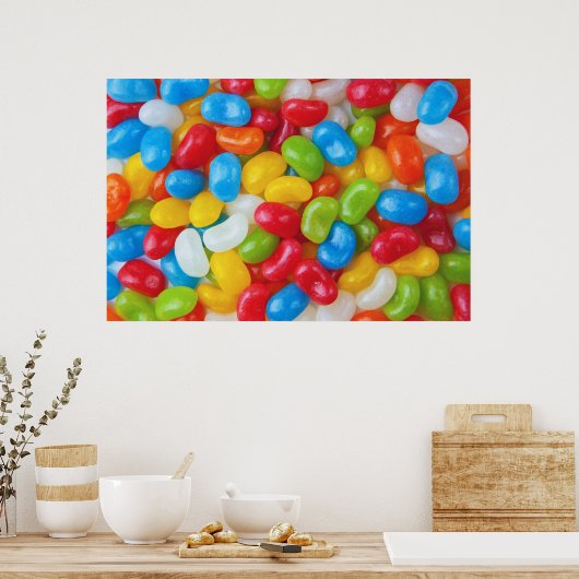Jelly Beans Art Poster (Keuken)