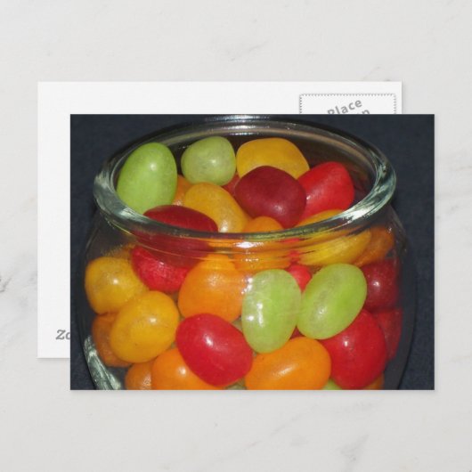 Jelly Beans Briefkaart (Voorkant / Achterkant)