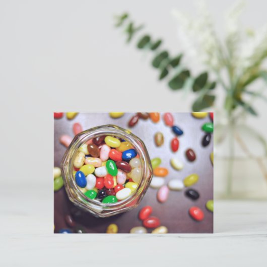 Jelly Beans Briefkaart (Staand voorkant)