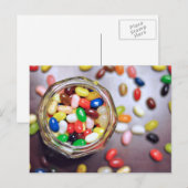 Jelly Beans Briefkaart (Voorkant / Achterkant)