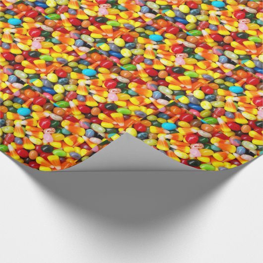 Jelly Beans & Candy Corn Cadeaupapier (Hoek)
