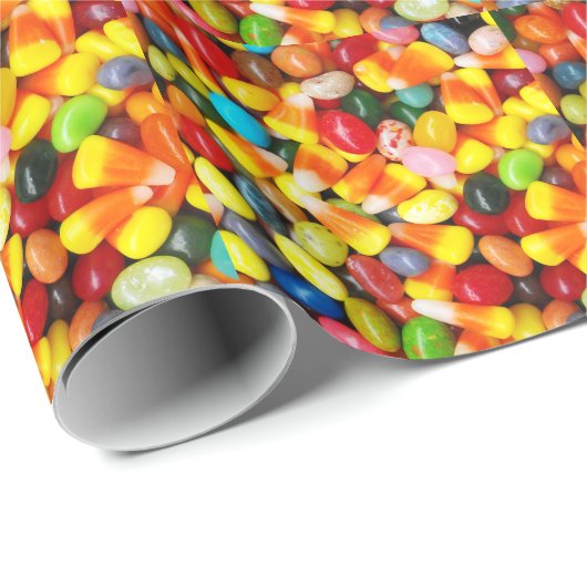 Jelly Beans & Candy Corn Cadeaupapier (Rol Hoek)
