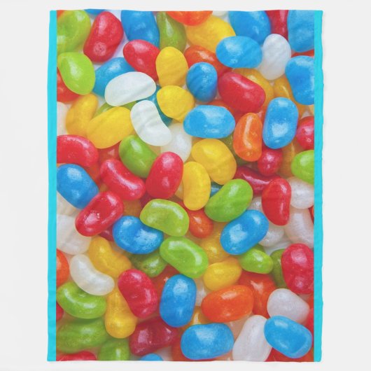 Jelly Beans Fleece Blanket (Voorkant)