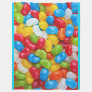Jelly Beans Fleece Blanket Deken