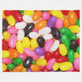JELLY BEANS Fleece Deken (Voorkant (Horizontaal))