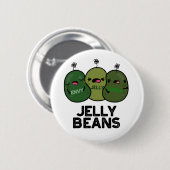 Jelly Beans Funny Jealous Snoep Pun Ronde Button 5,7 Cm (Voorkant /achterkant)