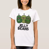 Jelly Beans Funny Jealous Snoep Pun T-shirt (Voorkant)