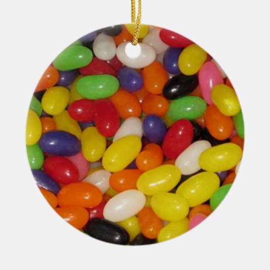 Jelly Beans Keramisch Ornament (Voorkant)