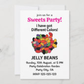 Jelly Beans Kleurrijke Grappige Jelly Beans Kaart (Voorkant)