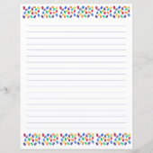 Jelly Beans Lined Stationery (Voorkant)