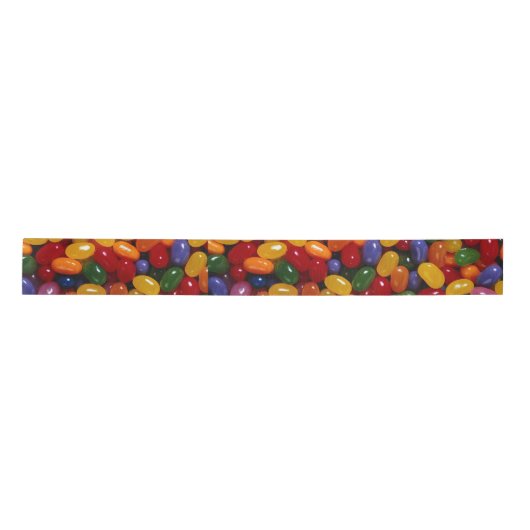 Jelly Beans on Silk Ribbon Satijnen Lint (Voorkant)