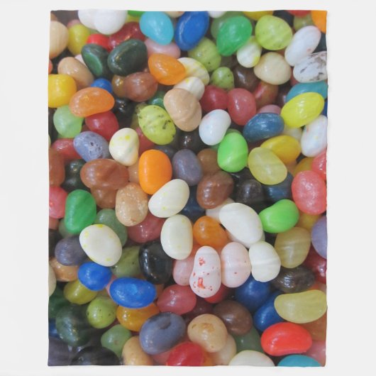 Jelly Beans op Fleece Blanket Deken (Voorkant)