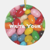 Jelly Beans Ornaments Keramisch Ornament (Voorkant)