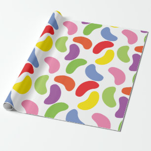 Jelly Beans Pattern Colorful Cute Cadeaupapier