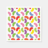 Jelly Beans Pattern Kleurrijk Schattige Servetten (Voorkant)