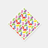 Jelly Beans Pattern Kleurrijk Schattige Servetten (Hoek)