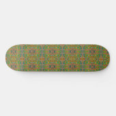 Jelly Beans Plaid Persoonlijk Skateboard (Horizontaal)