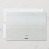 Jelly Beans zwangerschapsaankondiging Feestdagenkaart (Achterkant)