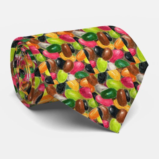 Jelly beet necktie stropdas (Opgerold)