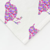 Jelly Birds Fleece Blanket (Hoek)