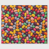 jelly bonensmaak en kleurassortiment cadeaupapier (Vlak)