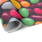 jelly bonensmaak en kleurassortiment cadeaupapier (Rol Hoek)