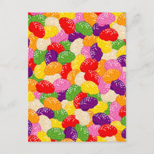 Jelly Brains Briefkaart