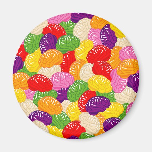 Jelly Brains Magneet (Voorkant)