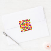 Jelly Brains Vierkante Sticker (Envelop)