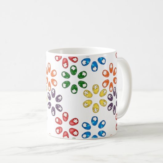 Jelly Deviled Eggs Koffie Mok (Voorkant rechts)