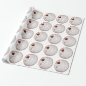 Jelly Donut Cadeaupapier (Uitgerold)