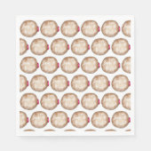 Jelly Donut Doughnut Hanukkah Chanukkah Sufganiyah Servet (Voorkant)