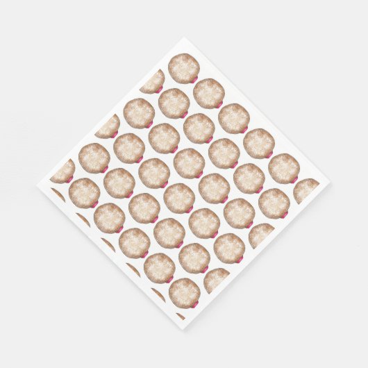 Jelly Donut Doughnut Hanukkah Chanukkah Sufganiyah Servet (Hoek)