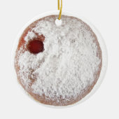 Jelly Donut Keramisch Ornament (Voorkant)
