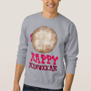 Jelly Donut Ugly Kerstmis Hanukkah Sweater