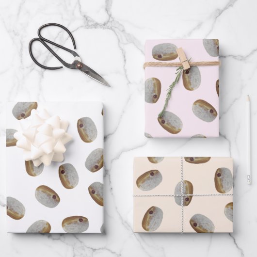Jelly Donut Wrapping Paper (Voorkant)