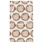 Jelly Donuts Prettig Hanukkah Chanukah Sufganiyah Klein Cadeauzakje (Achterkant)