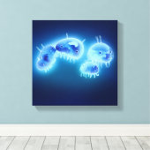 Jelly fish 2013 canvas afdruk (Insitu (Houten vloer))