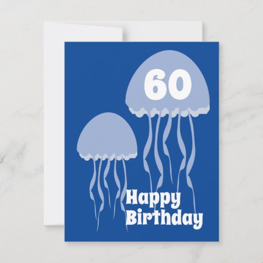 Jelly Fish 60e Blauwe Verjaardag (Voorkant)