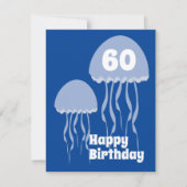 Jelly Fish 60th Blue Birthday (Voorkant)