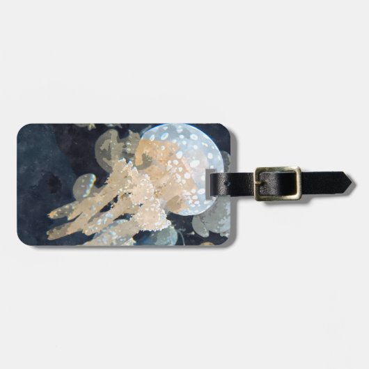 Jelly Fish bagagelabel (Voorkant horizontaal)