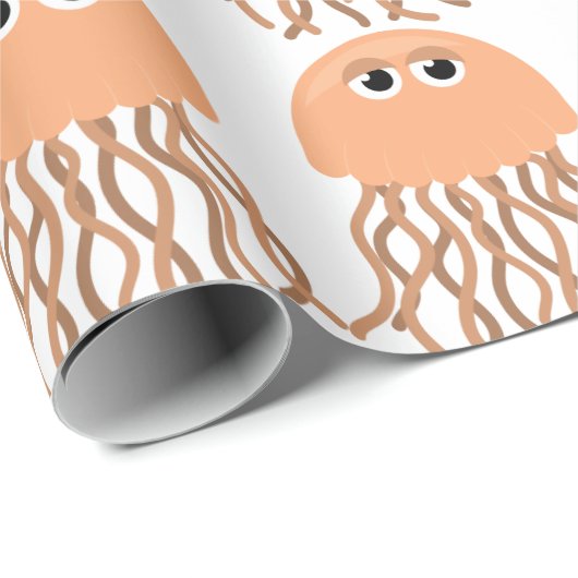 Jelly Fish Cadeaupapier (Rol Hoek)
